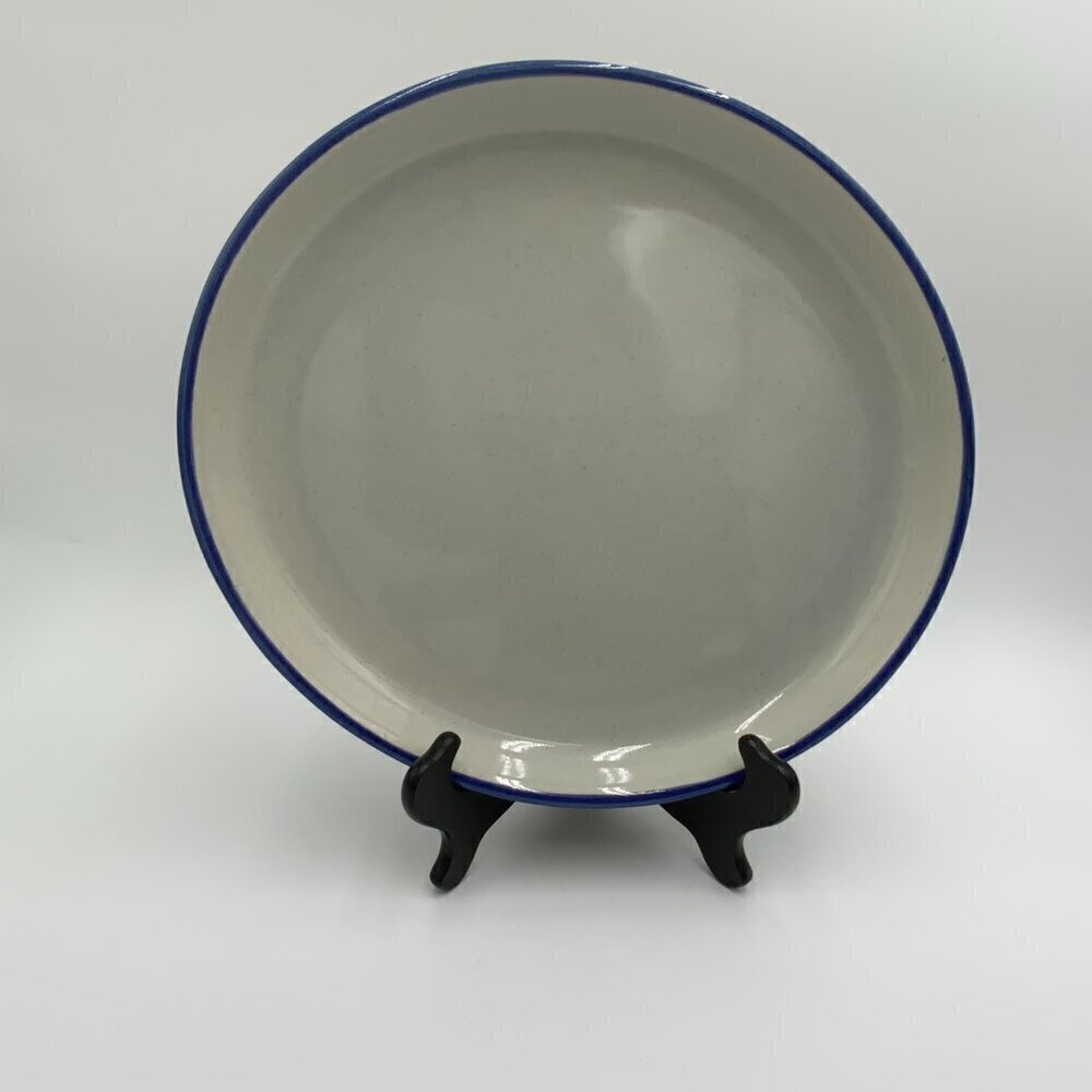 Franciscan Dinnerware Dutch Weave Blue Made in USA 32 Serving Platter